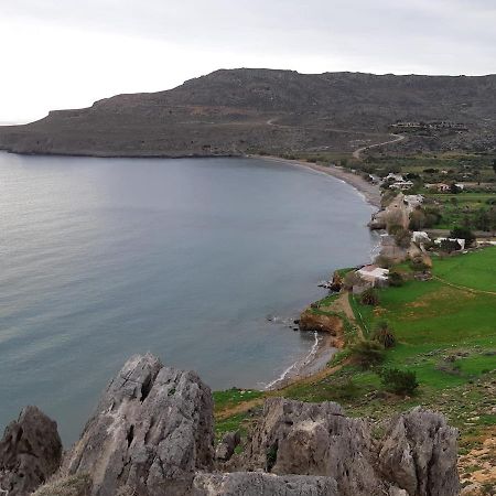 Alkioni Sea View Apartment Káto Zákros Bagian luar foto