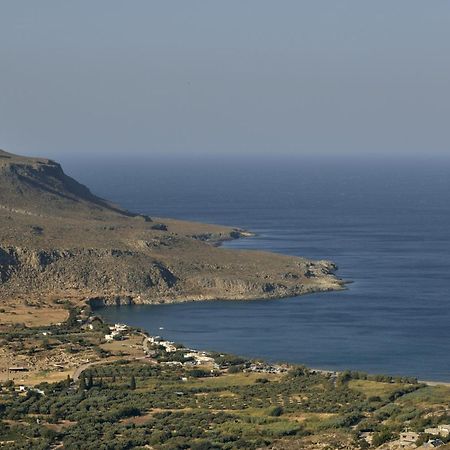 Alkioni Sea View Apartment Káto Zákros Bagian luar foto