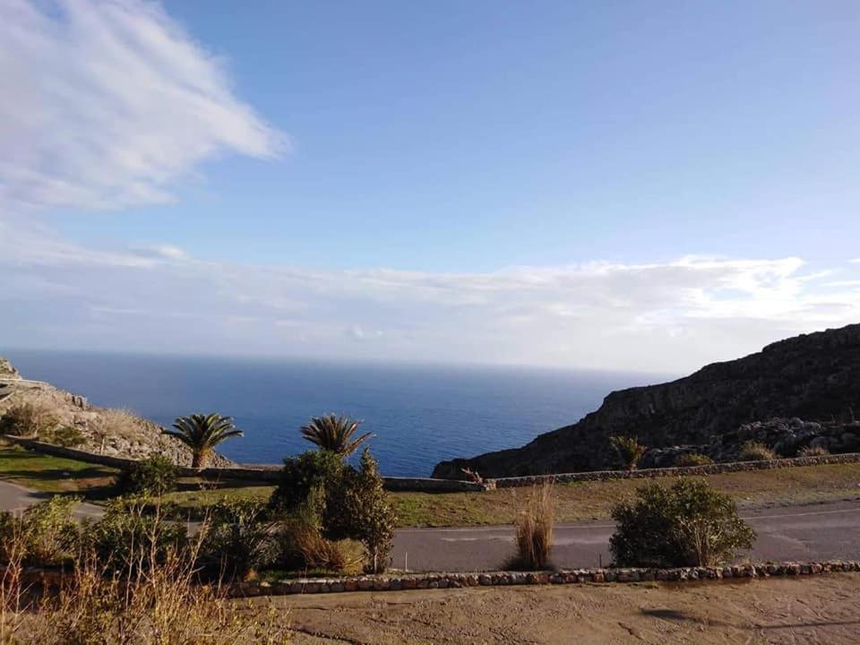 Alkioni Sea View Apartment Káto Zákros Bagian luar foto