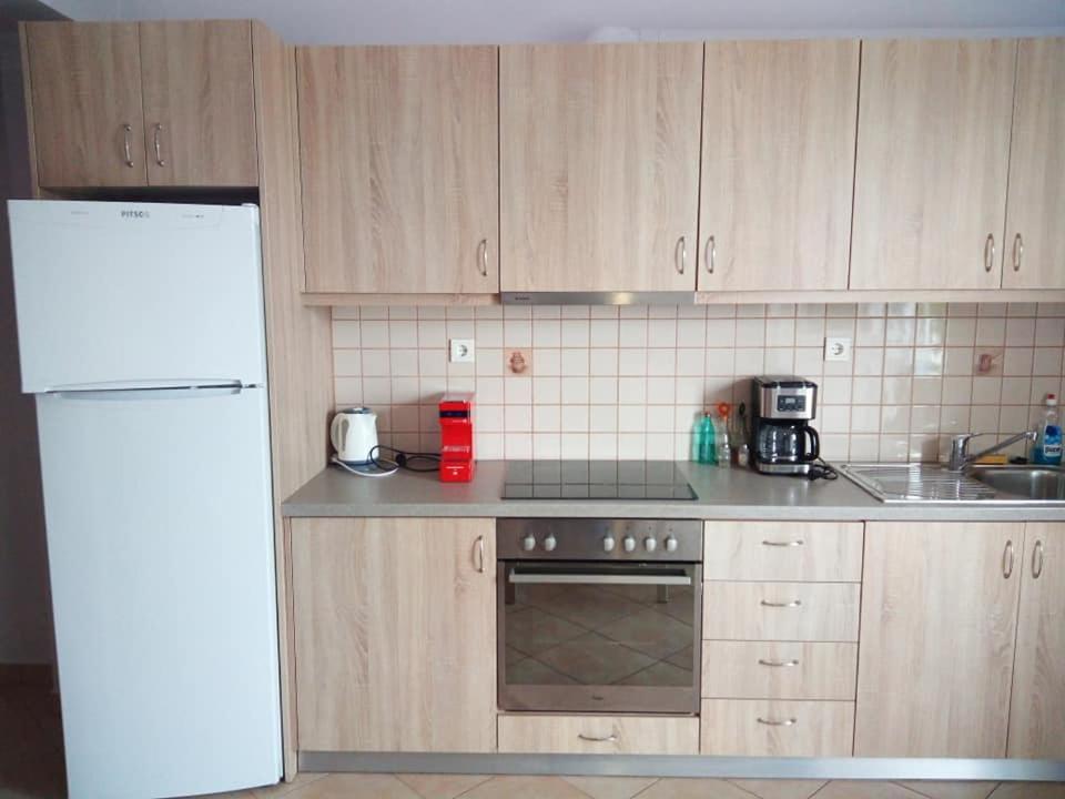 Alkioni Sea View Apartment Káto Zákros Bagian luar foto